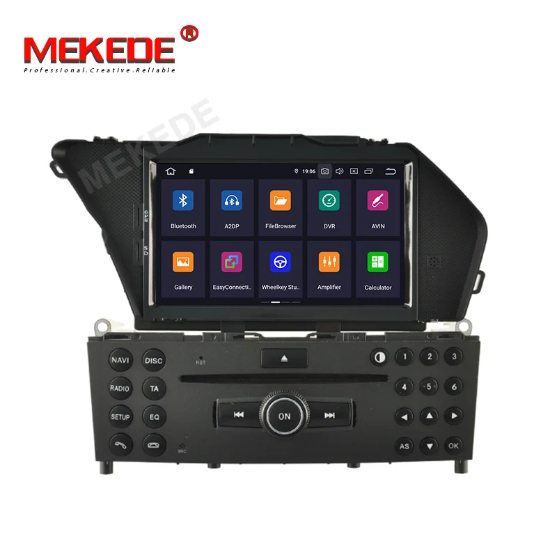 MEKEDE PX5 android 9,0 Автомобильная dvd-навигационная система плеер для BENZ GLK X204 GLK 300 GLK 350 автомобильный радиоприемник Мультимедиа Стерео 8 ядер