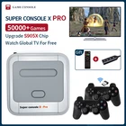 Игровая консоль Super Console X Pro MiniTV, HD-выход Wi-Fi, для игр PSPN64DCPS1, для геймпада Xbox, 50000 + встроенных игр