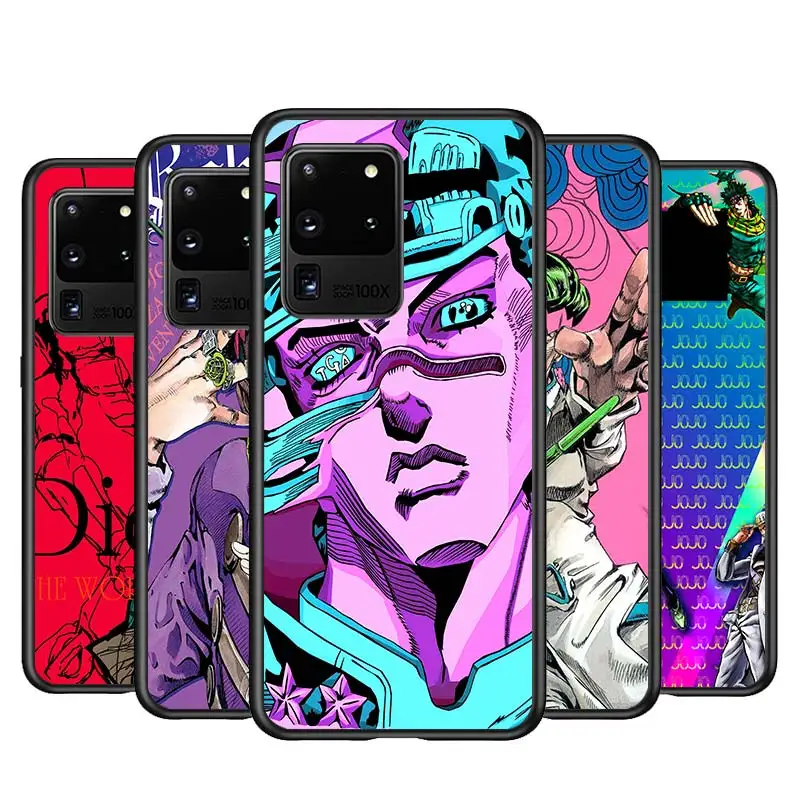 

JoJo bizarre adventure For Samsung M02 M31 S M60S M40 M30 M21 M20 M10 S M62 M12 F52 Note 20 Ultra 10 Pro Plus 8 9 Phone Case