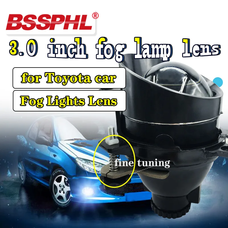 BSSPHL для езды светильник 3 0 дюймовых Биксеноновые линзы прожекторного типа h11 h2h