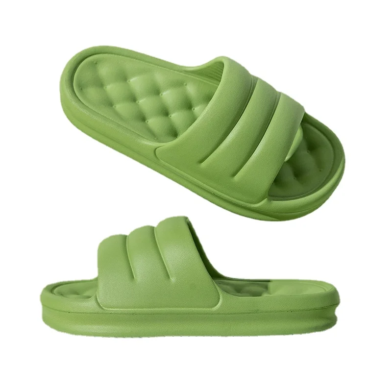 

2021 Slip-on Eva Platform Slippers Non-Slip Home Summer Slippers Men's Couple Sandals