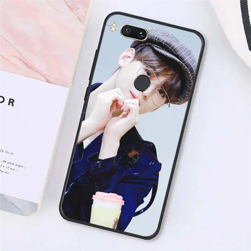 

Astro Kpop Cha EunWoo Phone Case For Xiaomi Redmi note 7 8 9 t k30 max3 9 s 10 pro lite Luxury brand shell funda coque