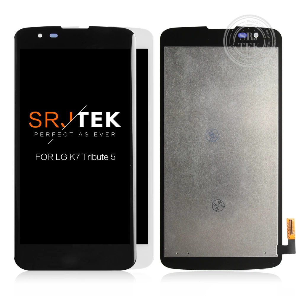 100% протестированный ЖК-дисплей для LG K7 Tribute 5 сенсорный экран дигитайзер запасные