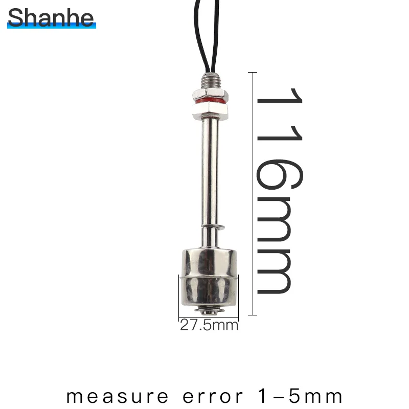 Горизонтальный Поплавковый выключатель из нержавеющей стали 100 мм | Обустройство