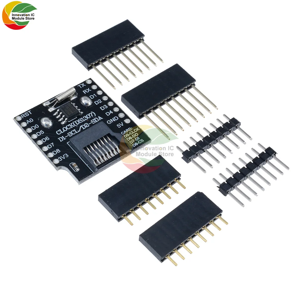 Мини-Регистратор данных WeMos D1 плата расширения DS1307 для Arduino Raspberry Pi Wi-Fi |