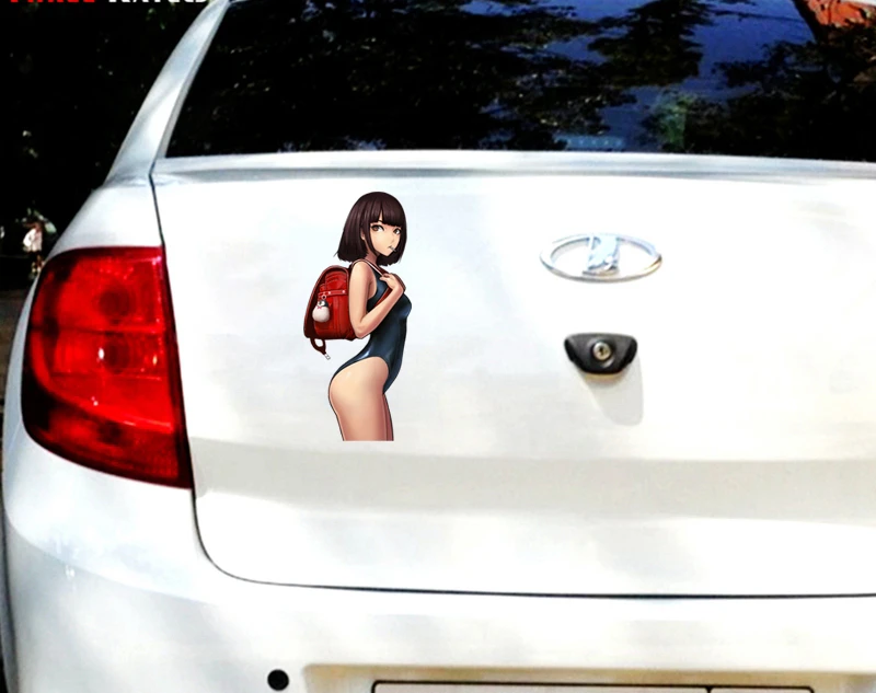 

Fuzhen Boutique Decals Exterior Accessories Hot Sexy Girl PVC Stickers for Mobile Phones, Suitcases, Car Bodies, JDM Decal