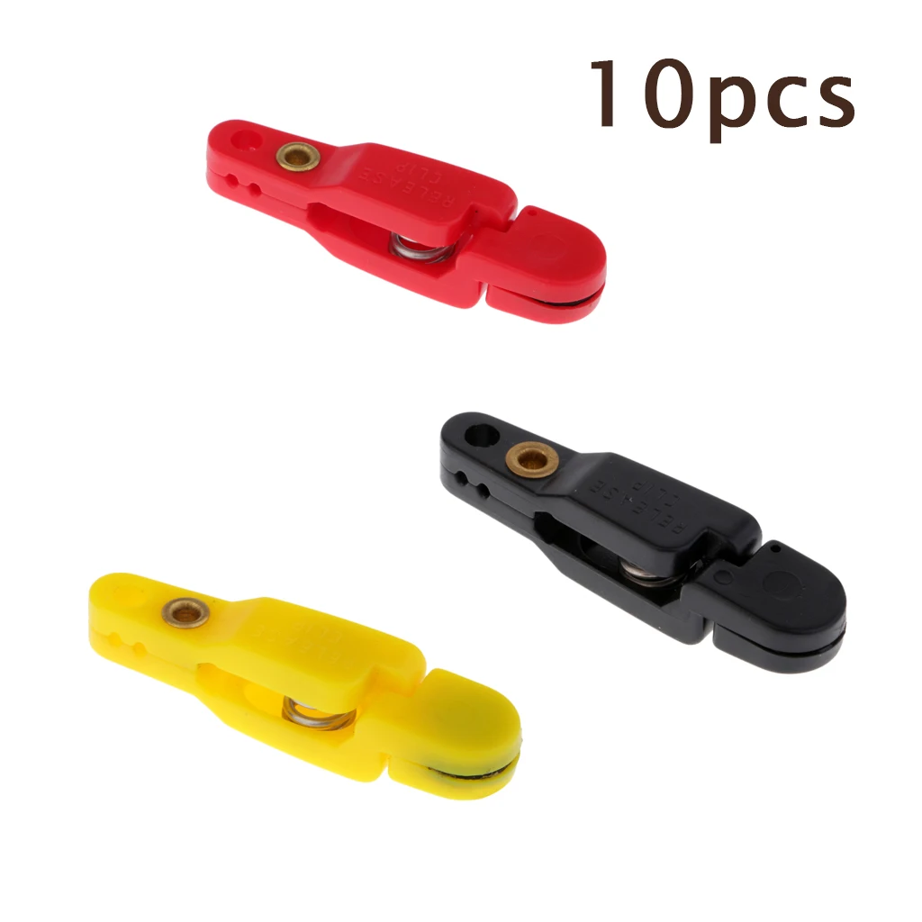 10pcs Snap Release Clips for Kites Planer Board Downrigger Trolling Fishing