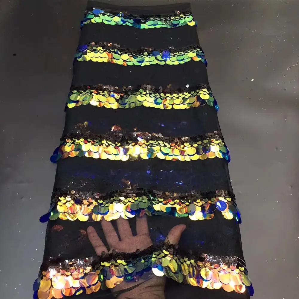 Тюлевая кружевная ткань с блестками и вышивкой | Дом сад