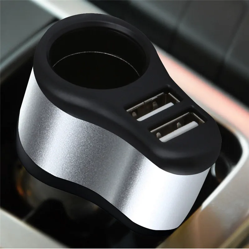 Автомобильное зарядное устройство с двумя USB портами 3 1 А|Зажигалка| |