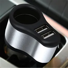 Автомобильное зарядное устройство с двумя USB портами 3 1