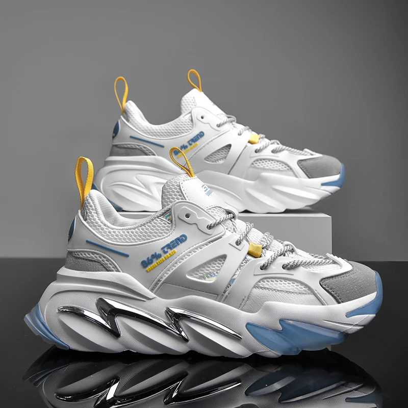 

Мужские кроссовки для бега, легкие дышащие кроссовки в уличном стиле, осень 2021