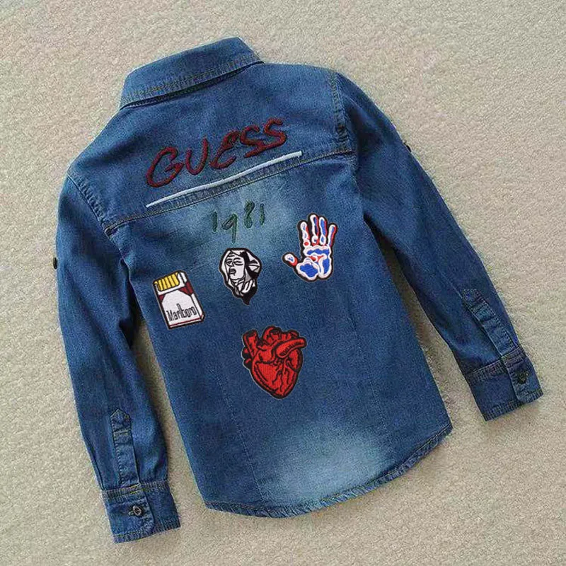 

Cartoon is cool Back glue ironing embroidery patch Hand-made badge DIY garment jacket, shoes and hatbox packaging accessories