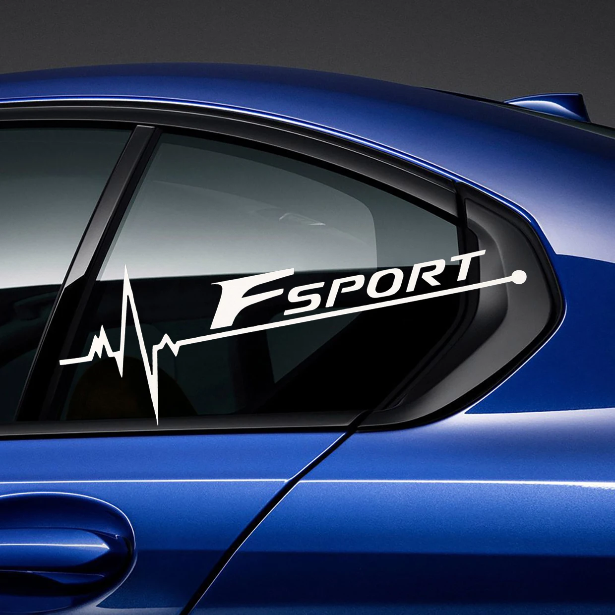 2 шт. автомобильный боковой корпус наклейки самоклеющиеся Переводные на окно для