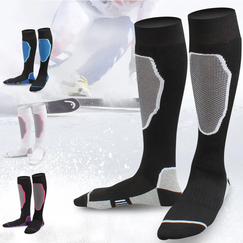 

Winter Sports Long Ski Socks Thicken Sports Socks Wearproof Warm Breathable Outdoor Skiing Cycling Hunting climbing Thermal Sock