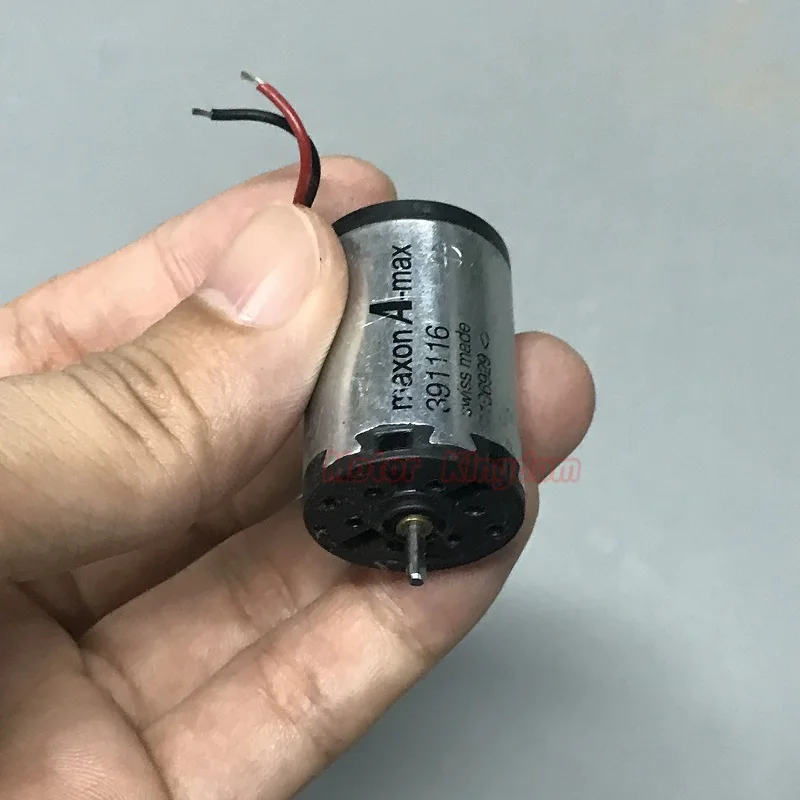 Б/у Maxon A max 391116 RE22 двигатель постоянного тока 12V 24V 10800 об/мин высокого Скорость мини