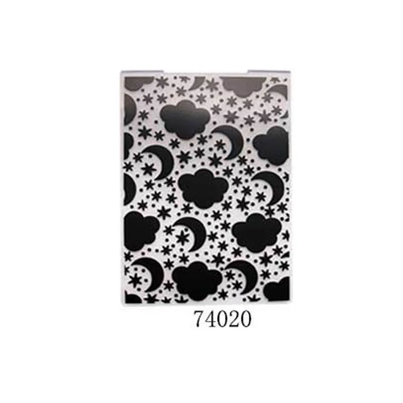 74020 cloud star 1 шт шаблон для тиснения бумажных карт пластиковая папка для тиснения DIY Фотоальбом многофункциональный шаблон ремесло карточные трафареты - Цвет: 74020 cloud star