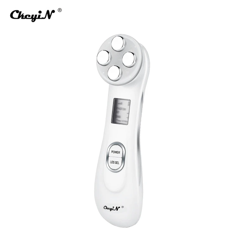 LED Light Radio Frequency Skin Rejuvenation Machine Anti Age Facial Lifting Tightening Deep Cleaning Device Beauty Massager Spa