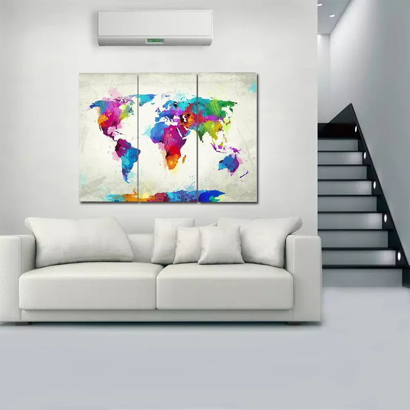 

Modern Watercolor Flowers Wall Painting Hand Painted Print on Canvas Wall Picture For Living Room Home Decor Gift