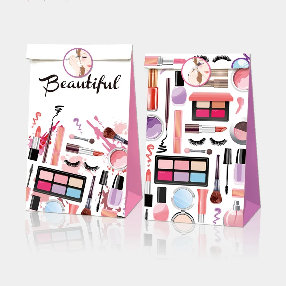 Спа тема подарки мешки для конфет Свадебный День рождения украшения с наклейками