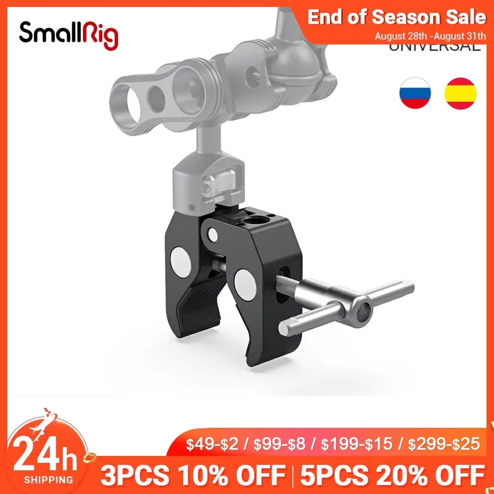 Супер зажим SmallRig с отверстием ARRI для установки монитора HDMI со светодиодный Ной