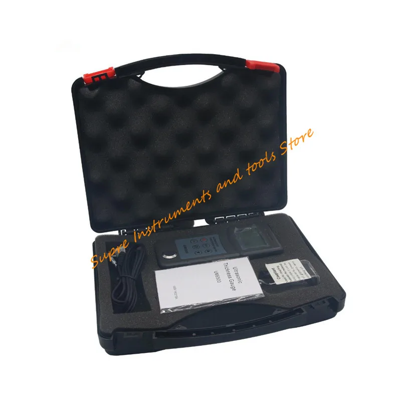 Портативный цифровой ультразвуковой толщиномер UM6500 измеритель толщины металла