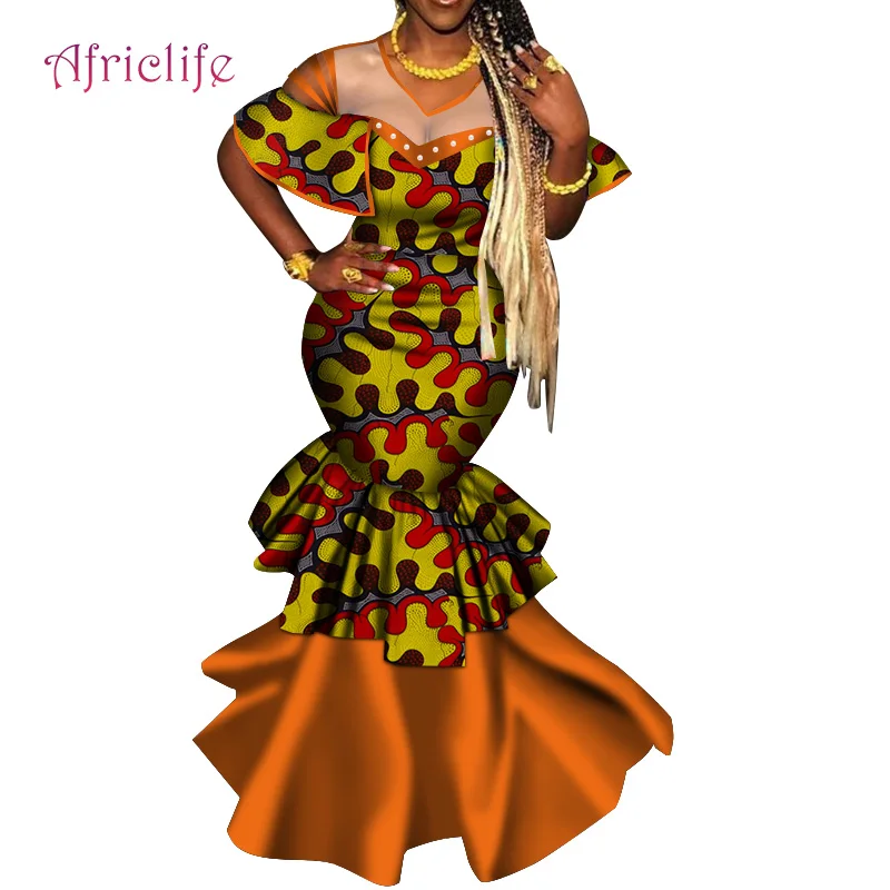 Одежда с жемчугом для женщин специальная шифоновая одежда африканские модели