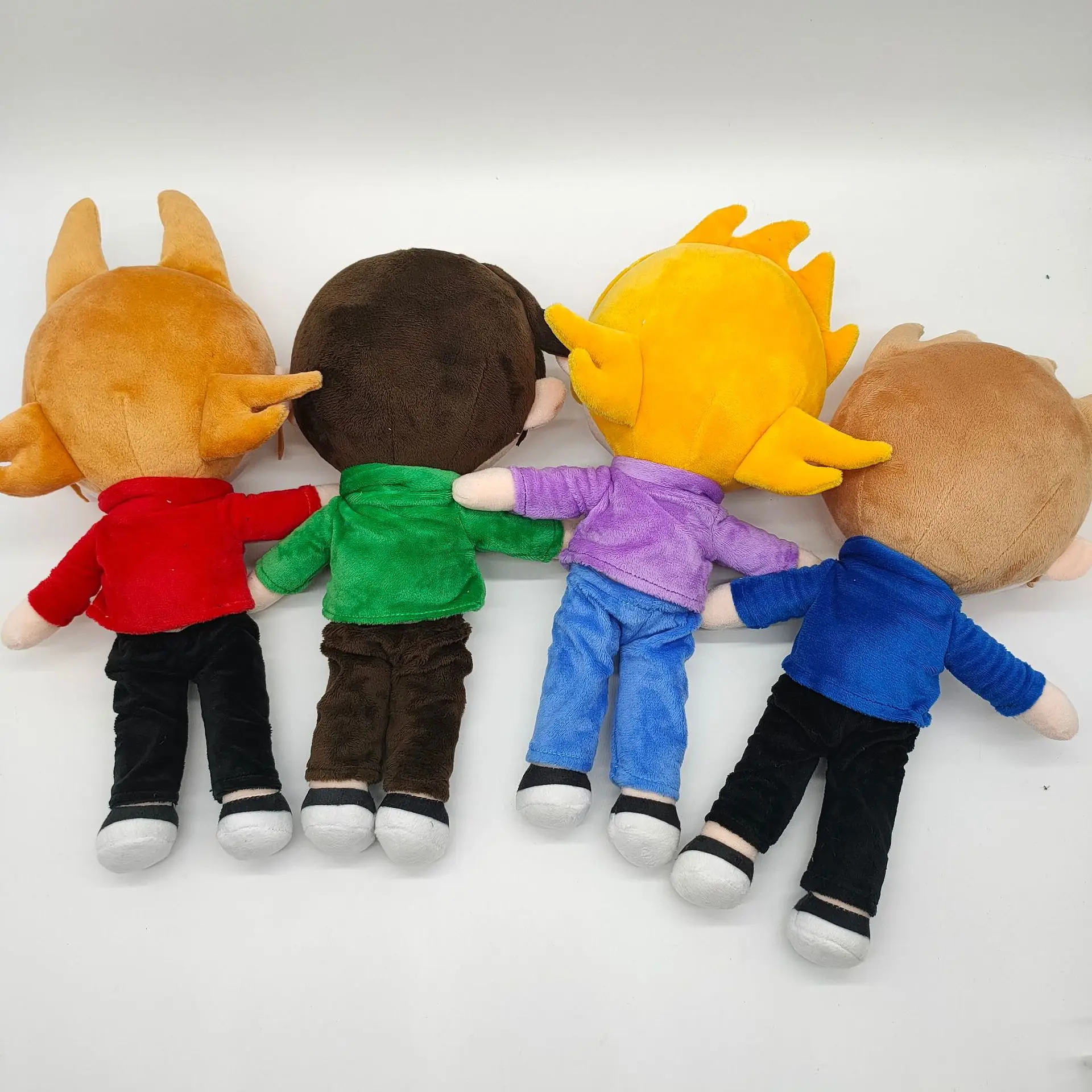 1 шт. новинка эксклюзивная плюшевая мультяшная кукла Eddsworld Tord из мультфильма