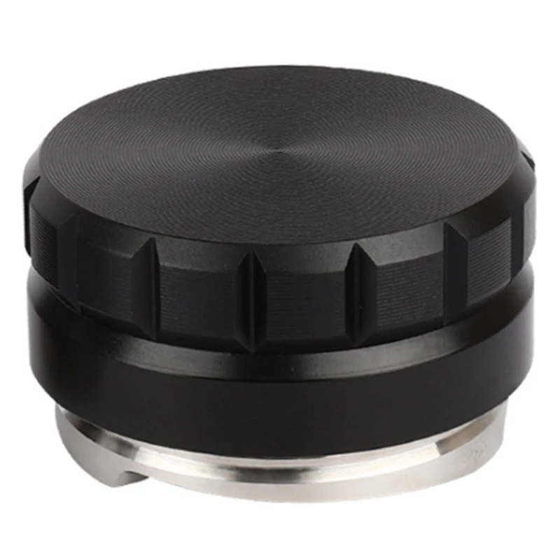 

AF88 -for 58mm Coffee Distributor Leveler Tool Macaron Coffee Tamper with Three Angled Slopes-Black