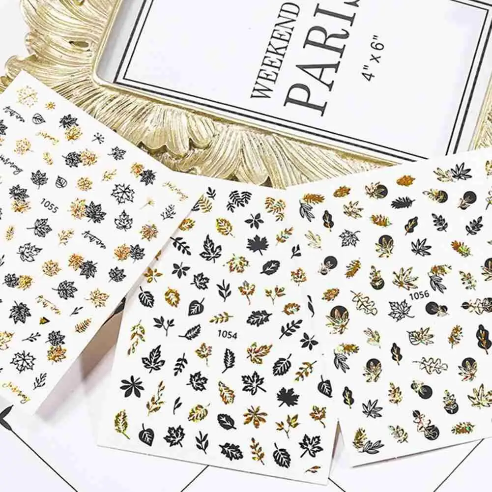 Nail Sticker Cool stickers For nail Foil Love Heart Sticker Fashion Manicure Nails Design Accessories W7X6