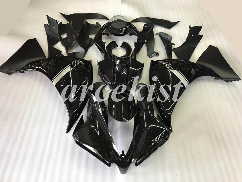 

Новый комплект обтекателей для мотоцикла ABS, подходит для YAMAHA YZF-R1 2013 2014 13 14 R1, черный глянцевый корпус