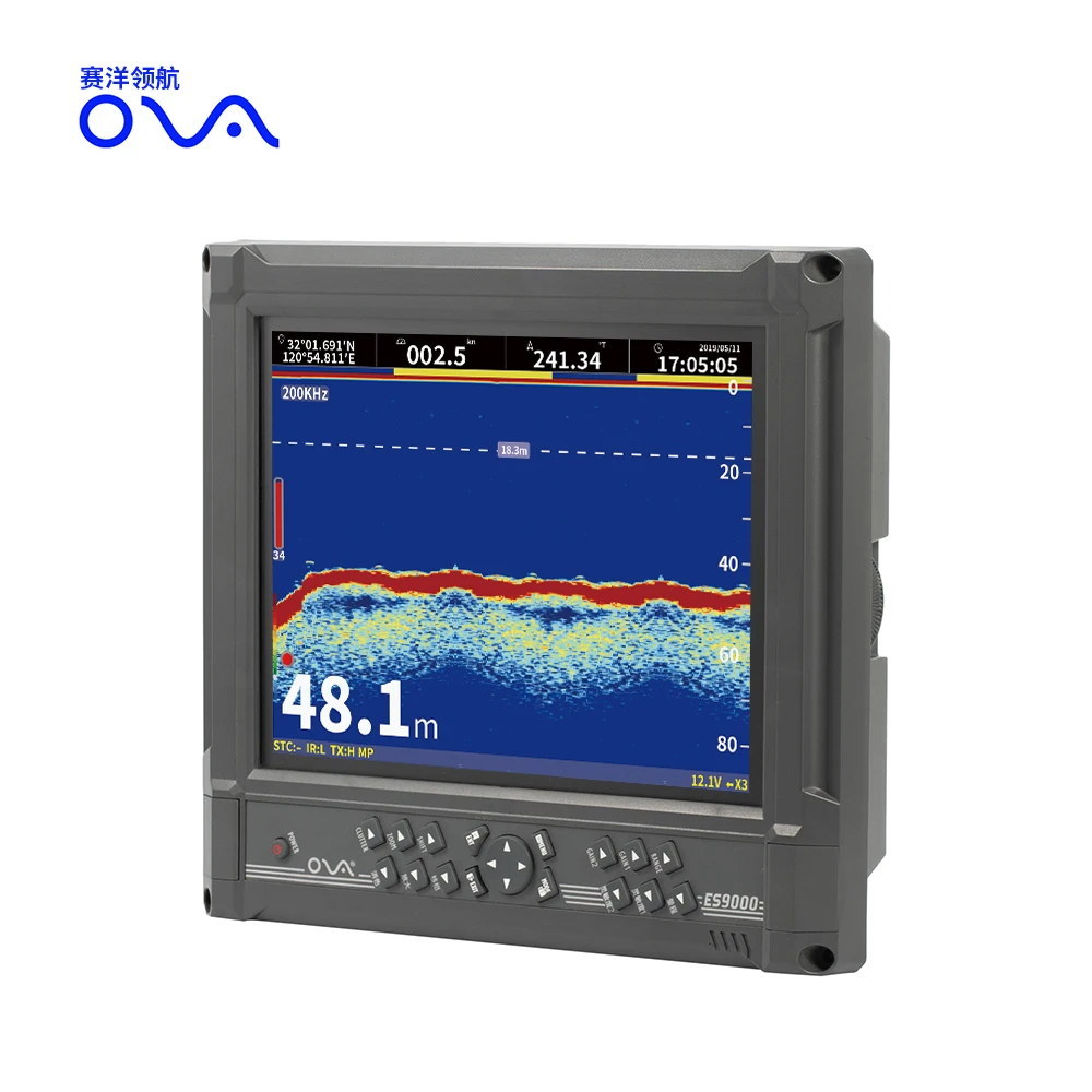 

Эхолот nmea 0183, оборудование для наблюдения, глубина 10 дюймов