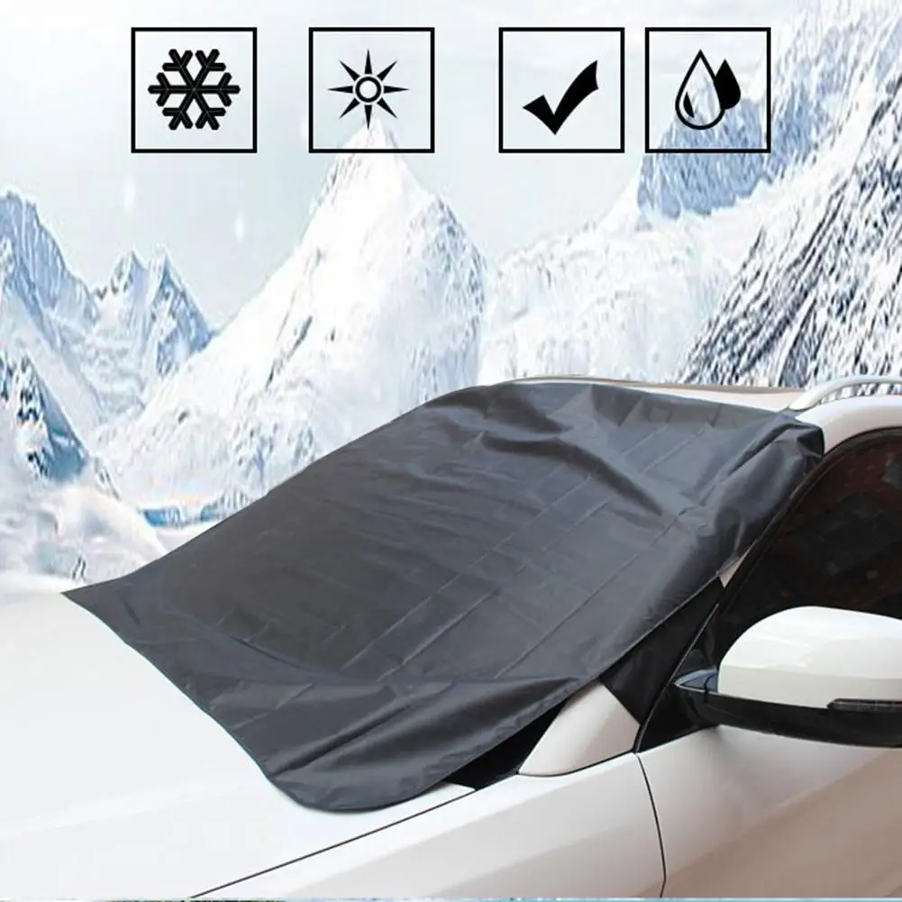 

Автомобильные чехлы с полной защитой для лобового стекла автомобиля четыре сезона универсальный автомобильный Снежный блок водонепроница...