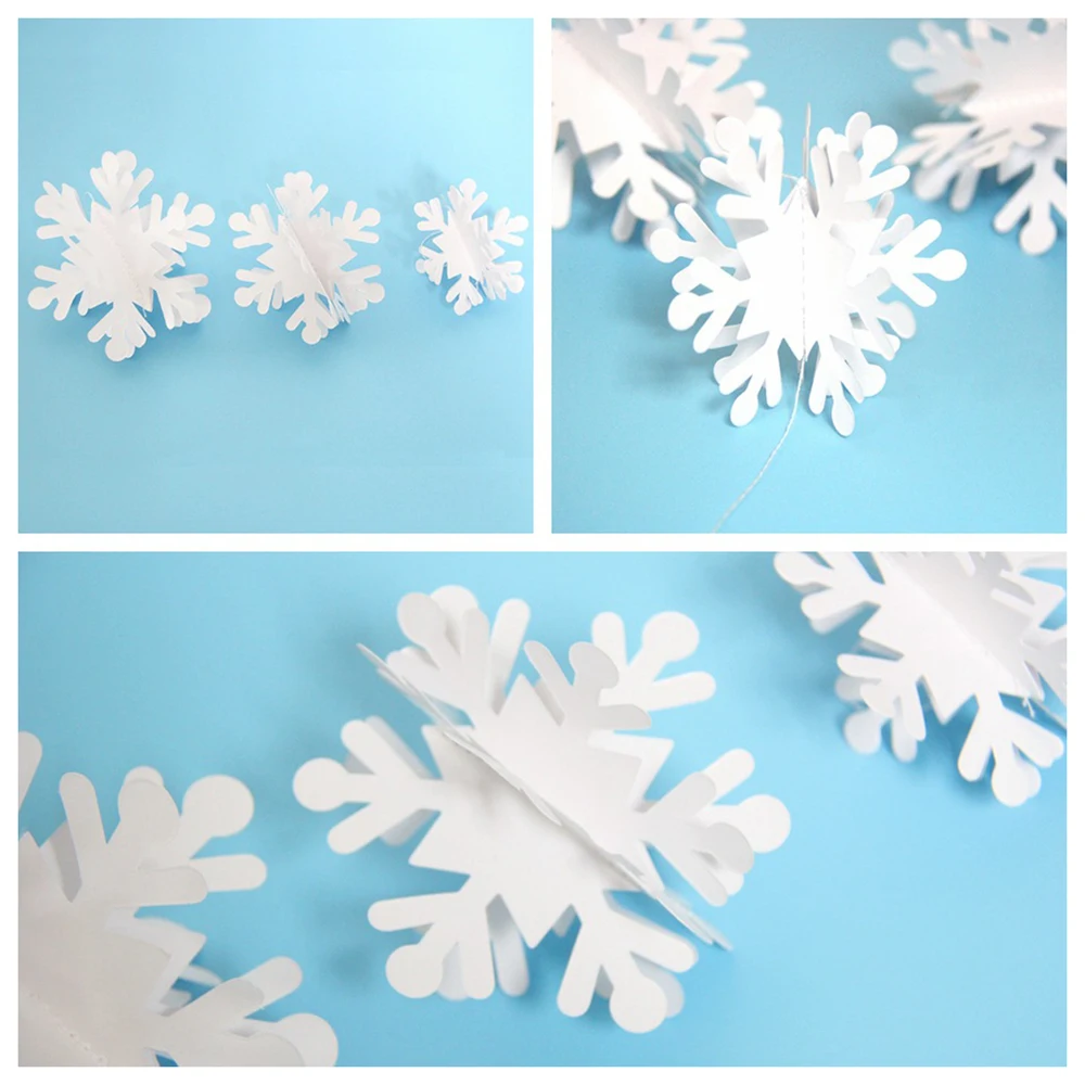 Рождественское украшение висячая гирлянда замороженная Зимняя Страна Чудес для