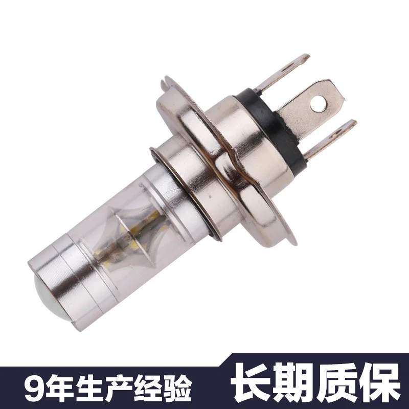 

H4-2835 высокая мощность светодиодный противотуманный фонарь 12SMD двойной конус кристалл отражатель чашки 60 Вт мотоцикл налобный фонарь