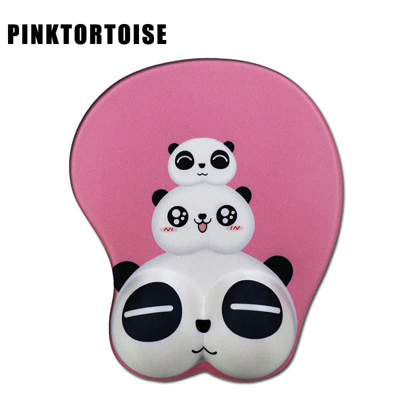 PINKTORTOISE аниме 3D коврик для мыши подставка для запястья мягкие силикагель гелевые, на грудь сексуальный хип офисный Декор Японский комикс периферийный Kawaii palymat