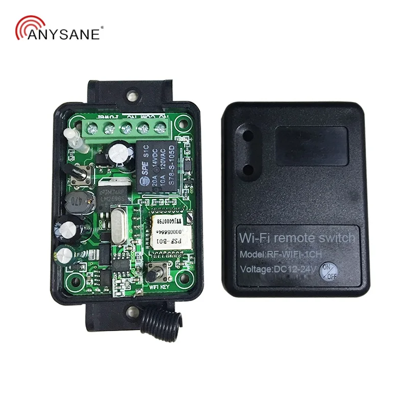Беспроводное приложение умный пульт дистанционного управления DC12 24V wifi Пульт 433