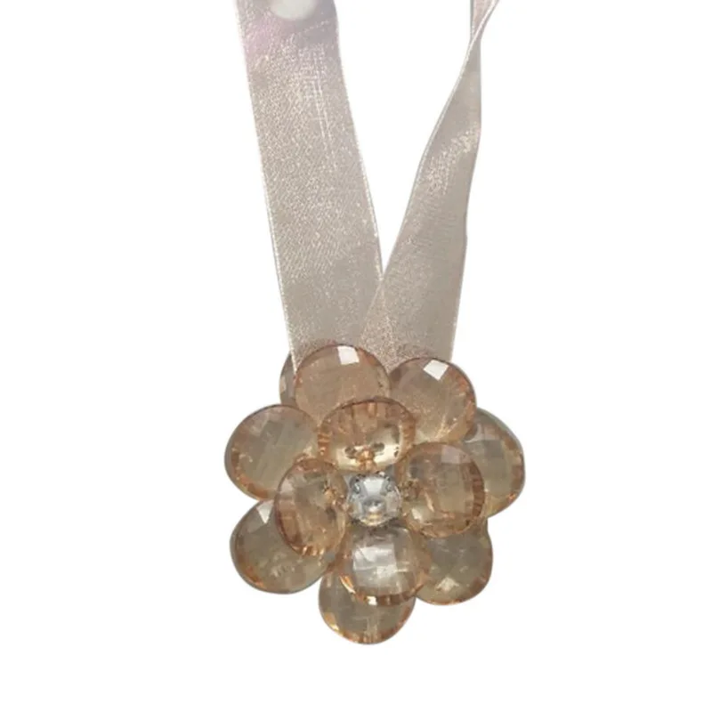 Магнитная пряжка для штор в форме цветка магнитные прихваты занавесок оконных s