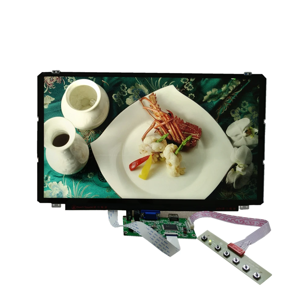 Комплект емкостного сенсорного ЖК-дисплея 14/15 6 дюймов IPS 2mini HDMI ЖК-модуль для