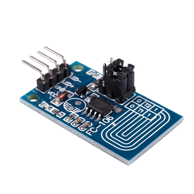 1 pcs Capacitor touch dimmer constant voltage LED stepless dimming PWM control board switch module blue | Лампы и освещение