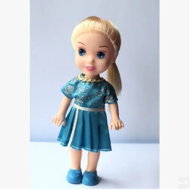 Disney 6 5-дюймовая кукла снежной принцессы Анна Аиша сменная одежда для девочек