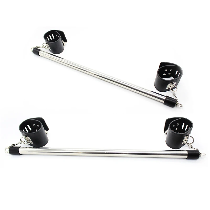 БДСМ наручники лодыжки манжеты бондаж набор нержавеющая сталь съемные