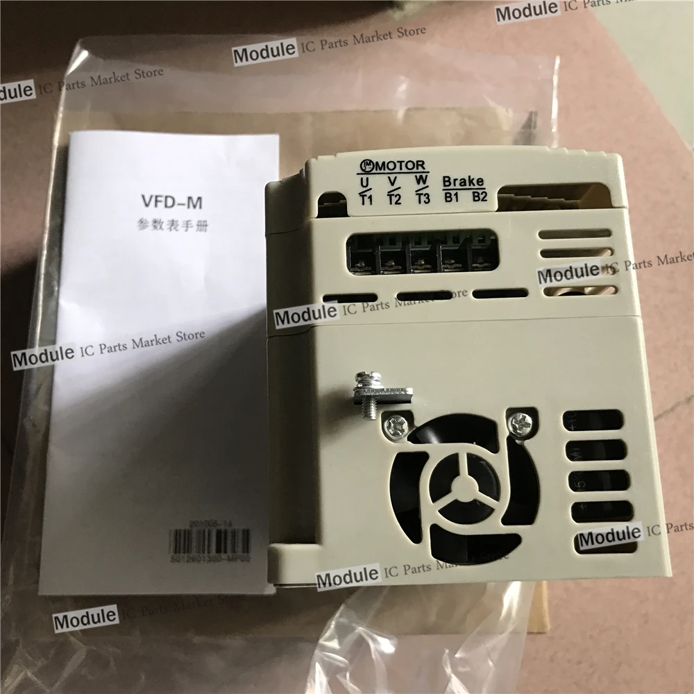 Вход 3ph 380V Выход инвертор VFD022M43B 2 KW-380V 0 ~ 480V 5A 1 400Hz 2.2kW 3 фазы Новый и оригинальный |