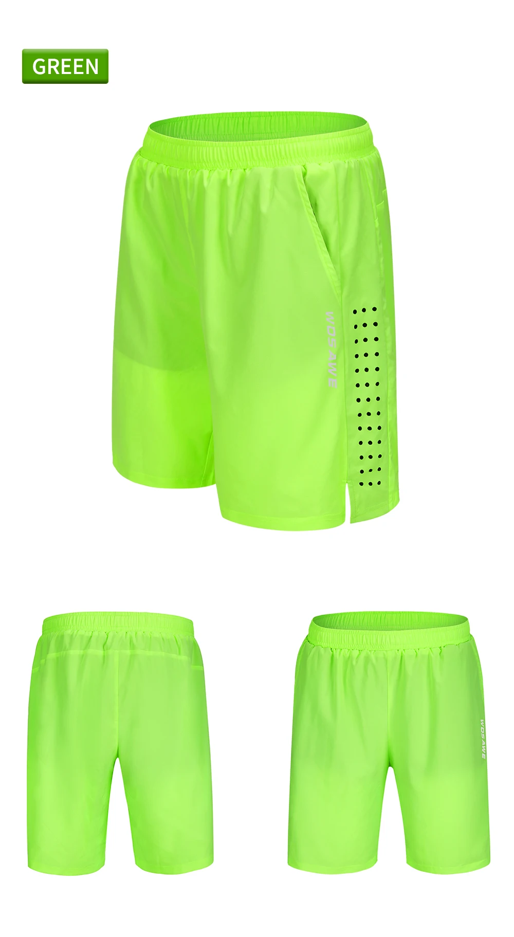 WOSAWE Мужские велосипедные шорты свободные подходят для горных велосипедов спорта