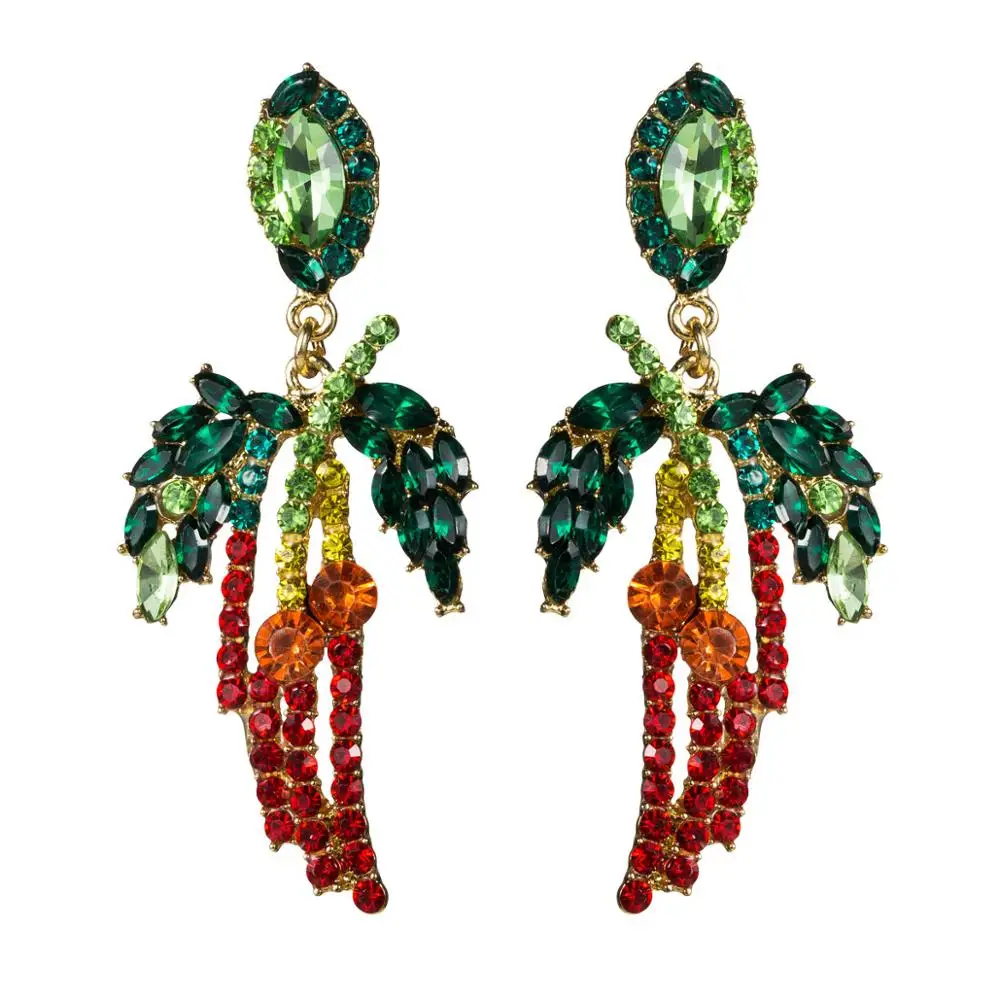 Высококачественные красные чилийские Подвески Висячие серьги для женщин модные