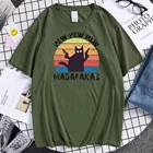 Футболка Black Cat Pew Madafakas, мужская повседневная брендовая летняя футболка с забавным принтом, модная мужская футболка в стиле хип-хоп, 2021
