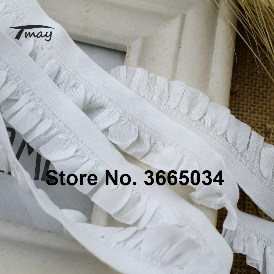 Эластичная лента для волос белая 20 мм (1605 дюйма)|Резинки| |