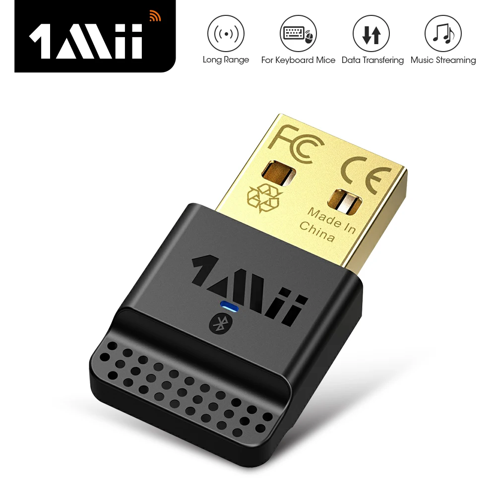 1Mii B04 USB Bluetooth 4 0 адаптер для гарнитуры Динамик беспроводной передатчик и приемник