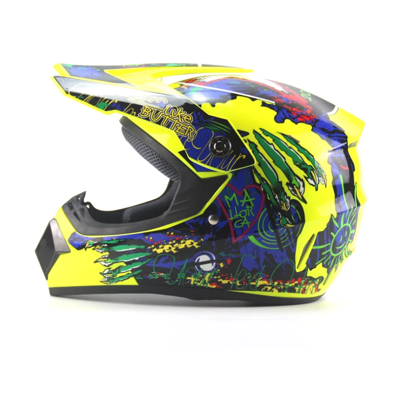 Лидер продаж внедорожные шлемы горные Гонки Горный полный шлем rcycle moto cross casque capacete горные велосипедные шлемы