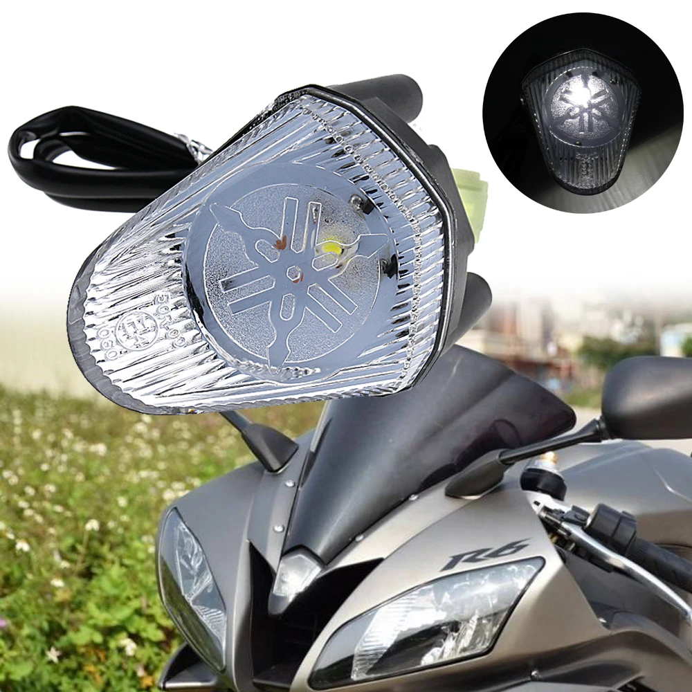 Для YAMAHA YZF R6 2006-2007 аксессуары для мотоциклов передний центральный маркер светодиодный индикатор фары Противотуманные фары головной свет