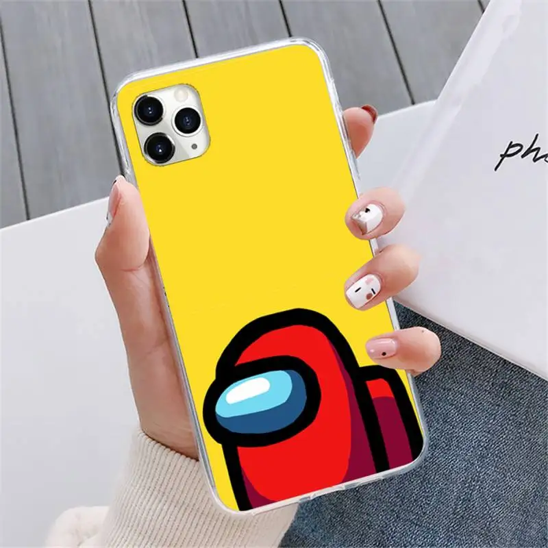 

among us funny game Phone Case For iphone 12 5 5s 5c se 6 6s 7 8 plus x xs xr 11 pro max mini
